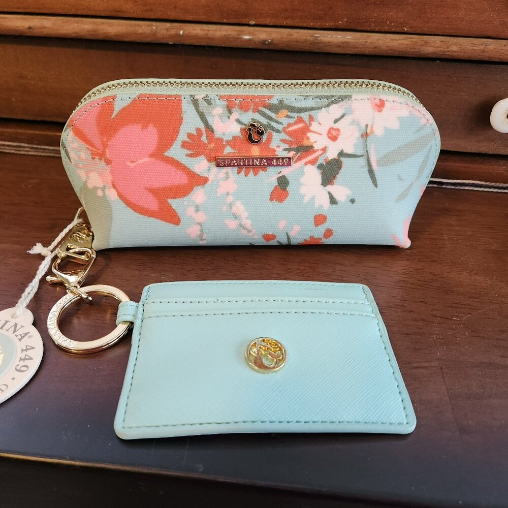 Spartina Eyeglasses Case and Credit Card Case